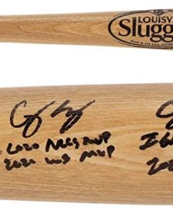 B08T6J9ZVP Mookie Betts Los Angeles Dodgers 2020 MLB World Series Champions Autographed Louisville Slugger Champions Logo Bat with Multiple Inscriptions - Limited Edition of 10 - Autographed MLB Bats