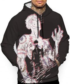 B08S7DD81T Tiyole Anime Jujutsu-Kaisen 3D Printed Fans Custom Life Men's Hoodie Sweatshirt