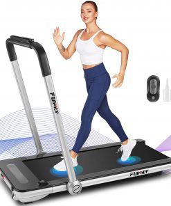 B08T5WN6PT Treadmill for Home,Folding Treadmill,2 in 1 Under Desk Treadmill Walking Jogging Running Mchine with Remote Control & Bluetooth Speaker,5 Modes & 12 Programs,No Assembly Needed
