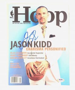 B08W2LJTJR Authentic Autographed Jason Kidd Hoop Magazine PSA/DNA Los Angeles Lakers