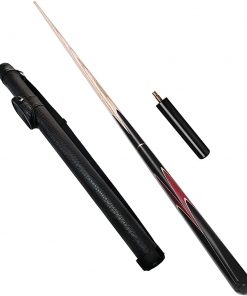 B08S712Y3Q L-KCBTY Billiard Cue Sticks, Pool Table Accessories, Detachable, with Steel Joint, Portable Hard Case, Lightweight and Easy to Use, for Billiard Game Player