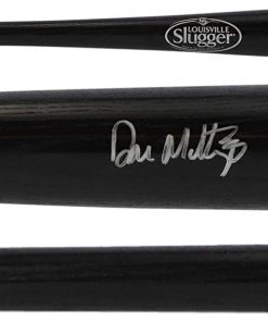 B08V2ZP87B Don Mattingly New York Yankees Autographed Black Louisville Slugger Bat - Autographed MLB Bats