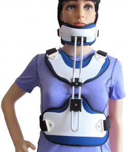B08SBFJ14M SXFYGYQ Cervical Neck Traction Device,Adjustable Head Neck Chest Thoracic Halo Fracture Fixation Cervical Vertebra Rehabilitation Support
