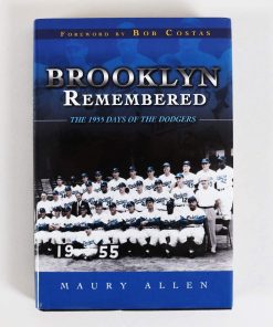 B08VF7QFST Maury Allen Signed Book Brooklyn Remembered - COA