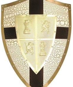 B007C1YDJY BladesUSA MC-4005 Medieval Shield 18.5-Inch x 28-Inch