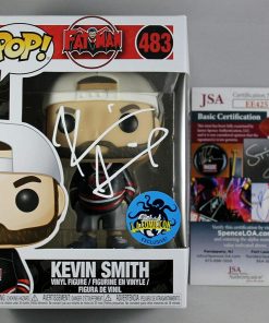 B08T6ZQBS2 Kevin Smith Signed Fatman 2017 LACC Exclusive Funko Pop Vinyl Figure w/JSA COA