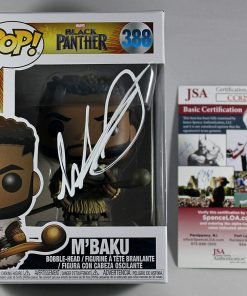 B08WRMHDYN Winston Duke Signed Black Panther M'Baku Funko Pop Vinyl Figure w/JSA COA