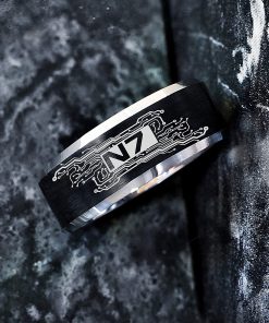 B08TR3FHS9 Mass Effect Wedding Ring, Commander Shepard N7 Circuit Board Videogame Wedding Band, Bioware Mass Effect Engagement Ring, N7 Videogame Ring