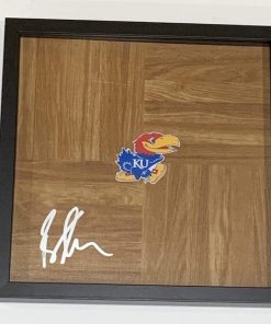 B08WC527T3 BILL SELF SIGNED FRAMED 12X12 FLOORBOARD KANSAS COACH PROOF