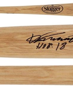 B08V3T836W Vladimir Guerrero Los Angeles Angels Autographed Blonde Louisville Slugger Bat with"HOF 18" Inscription - Autographed MLB Bats