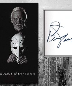 B006HTKVMU Bernie Parent JOURNEY THROUGH RISK & FEAR Signed Hardcover Book - NHL Autographed Miscellaneous Items