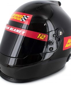 B08V51C771 BrandArt Ryan Blaney Full Size Advance Auto Parts Collectible NASCAR Replica Helmet