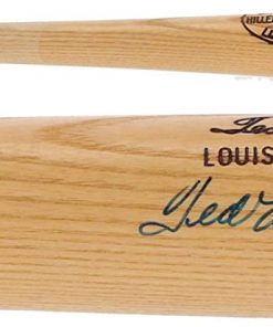 B08T6G492Q Ted Williams Boston Red Sox Autographed Vintage Blonde Louisville Slugger Bat - JSA - Autographed MLB Bats