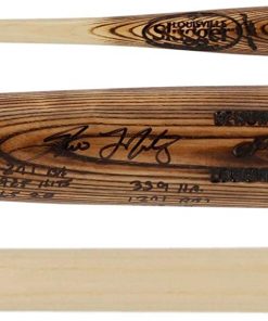 B08W3PP8GD Tino Martinez New York Yankees Autographed Louisville Slugger Game Model Bat with Multiple Inscriptions - #6 of a Limited Edition of 6 - Autographed MLB Bats