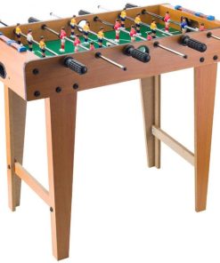 B08SH556F6 KATUEF 27" Foosball Table Floor-Standing Simulated Football Game Home Wooden Toy Football Table, Parent-Child Sports, Education and Leisure, Mini Indoor Outdoor Soccer Toys
