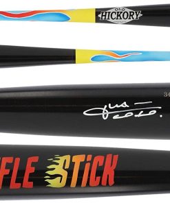 B08WHJFNYH Juan Soto Washington Nationals Autographed Old Hickory Bat - Painted by Stadium Custom Kicks - Autographed MLB Bats
