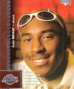 B007CNRIJE 1996/97 Upper Deck Basketball #58 Kobe Bryant Rookie Card