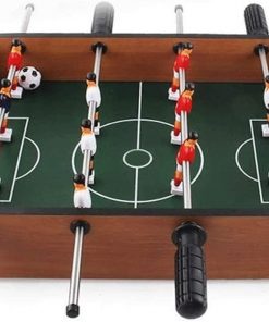 B08VJF8KY5 Haieshop Foosball Table Football Game Portable Mini Set Family Billiard Game for Adults and Children