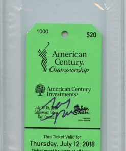 B08W2HYZ9M Authentic Autographed Jerry Rice American Century Championship Ticket PSA/DNA Slabbed 49Ers