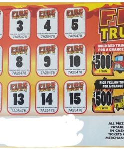 B08WK8WXK2 Fire Truck' N Bingo Pull Tabs
