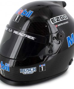 B08V9J57XS BrandArt Kevin Harvick Collectible Mobil 1 Replica Mini Helmet