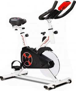 B08TQQLYXJ Haieshop Exercise Bike with LED Display Home Indoor Sports Bike Fitness Equipment for Arm and Leg