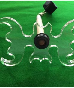 B08V97SDGX TX GIRL Acrylic Billiards Pool Cue Rest Bridge TV Ball Dedicated Snooker Rest Head Billiards Accessories (Color : Bat Cue Bridge)