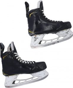 B08V41HXZH Adam Fox New York Rangers Game-Used Black Bauer Supreme Skates from the 2019-20 NHL Season - AA0072843-44 - Game Used NHL Skates