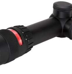B001QT3WWM Trijicon TR24R AccuPoint 1-4x24mm Riflescope, 30mm Main Tube with BAC, Red Triangle Post Reticle, Matte Black