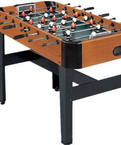 B08VJDFZXS Haieshop Foosball Table with Two Balls and Score Keeper for Adults and Kids Foosball Table