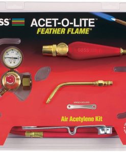 B001SXK02Q Goss KA-1H Soldering Kit for Use with "B" Acetylene Tanks with Economical BA-3 Feather Flame Tip