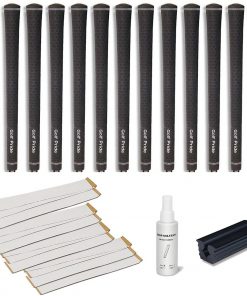 B005LIU1KU Golf Pride Tour Velvet Midsize - 13 pc Golf Grip Kit (with Tape, Solvent, Vise clamp)