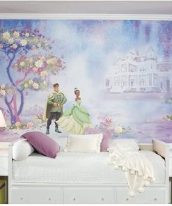 B003P9VYSU RoomMates JL1206M Princess & Frog Water Activated Removable Wall Mural - 10.5 ft. x 6 ft.