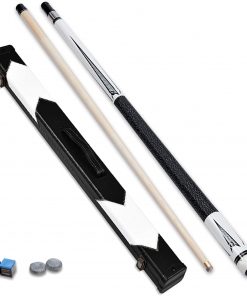 B08RYFPRL2 58 inch Wood Billiard Cue, Pool Cue Billiard Accessories, 13 Mm Cues Tip, 20Oz for Adults Billiard Entertainment Tools, Sports and Recreation, Maple Wood Billiard Cue,10Mm Tip-Pole Box Package