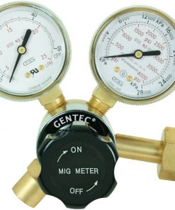 B004RH325M GENTEC 190CD-45 Flow-Gauge Regulator, "MIG Meter", CO2 Service, CGA 320