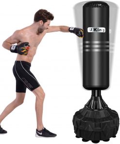 B08T1MYRN3 Boxing bag , Freestanding Heavy Boxing Punching Bag with Stand Durable Suction Cup Rubber Base for Adult Youth Men