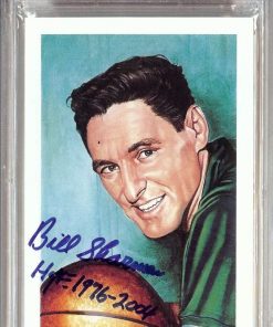 B08VFJX1WL Bill Sharman Signed Autographed Postcard Celtics HOF 1976-2005 PSA/DNA 81705651