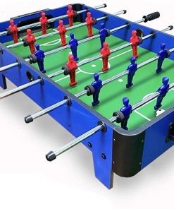 B08VGRN4H1 LLZH Foosball Table for Kids, Portable Football Table, Compact Mini, Tabletop Soccer Game, 60x50x24 cm