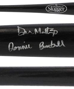 B08VGWQ3S5 Don Mattingly New York Yankees Autographed Black Louisville Slugger Bat with"Donnie Baseball" Inscription - Autographed MLB Bats
