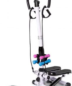 B08X1BMM6F GzxLaY Mini-Stepper Swing Stepper Climber Stepper, Household Mute Handrail Multifunctional Stepper Fitness Exercise Equipment
