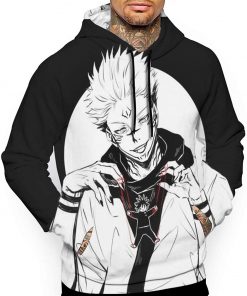 B08S7M95JF Tiyole Anime Jujutsu-Kaisen 3D Printed Fans Custom Life Men's Hoodie Sweatshirt