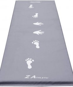 B08TB7FKLQ Z ATHLETIC Gymnastics Cartwheel/Beam Training Mat (Grey)