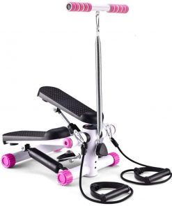 B08X1QCRVL GzxLaY Mini-Stepper Swing Stepper Stepper Hydraulic Mute Climbing Training Machine Exercise Stepper, Aerobic Fitness Rope Workout Cord Work Your Arms & Legs