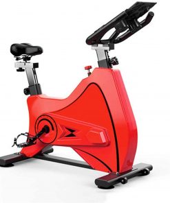 B08TQZNN69 Haieshop Exercise Bike Indoor Sports Bike Mobile Phone Tablet PC Bracket Fitness Equipment for Arm and Leg (Color : Red)