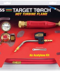B004RICXJM Goss KX-10B Soldering Brazing Torch Kit for "B" Acetylene Tanks Includes GA-5L Ignitor Tip with Turbine Flame