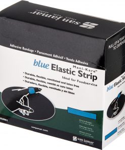 B001EQHOMG San Jamar MK0901 Mani-Kare BNDG, 7/8 x 3 Strip, Blue