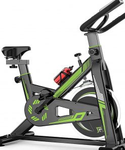 B08TTVK3L5 Haieshop Exercise Bike Indoor Mute Weight-Loss Fitness Home Trainer with Led Display (Color : B)