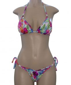 B08S3WWDGV Floral Wellness Posing Suit | Scrunch Butt Bikini | NPC/IFBB Practice Suit