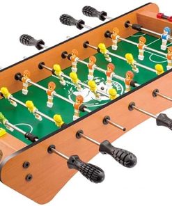 B08S74PDNC LCPET Tabletop Foosball Table for Four People, Durable & Stabler Wooden Classic Game Foosball for Aggressive Players, Arcade Table Games (Size : 61cmÃ—28cmÃ—11.5cm) Foosball