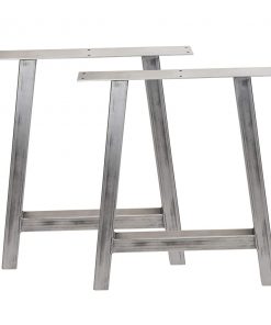 B08WR8ZLKY Carolina Leg Co. - A Frame Metal Table Legs - Desk Legs - Multiple Sizes Available - Modern Industrial Legs - Made in NC